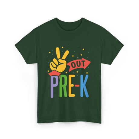 Pre-K Kids T-Shirt - Forest Green