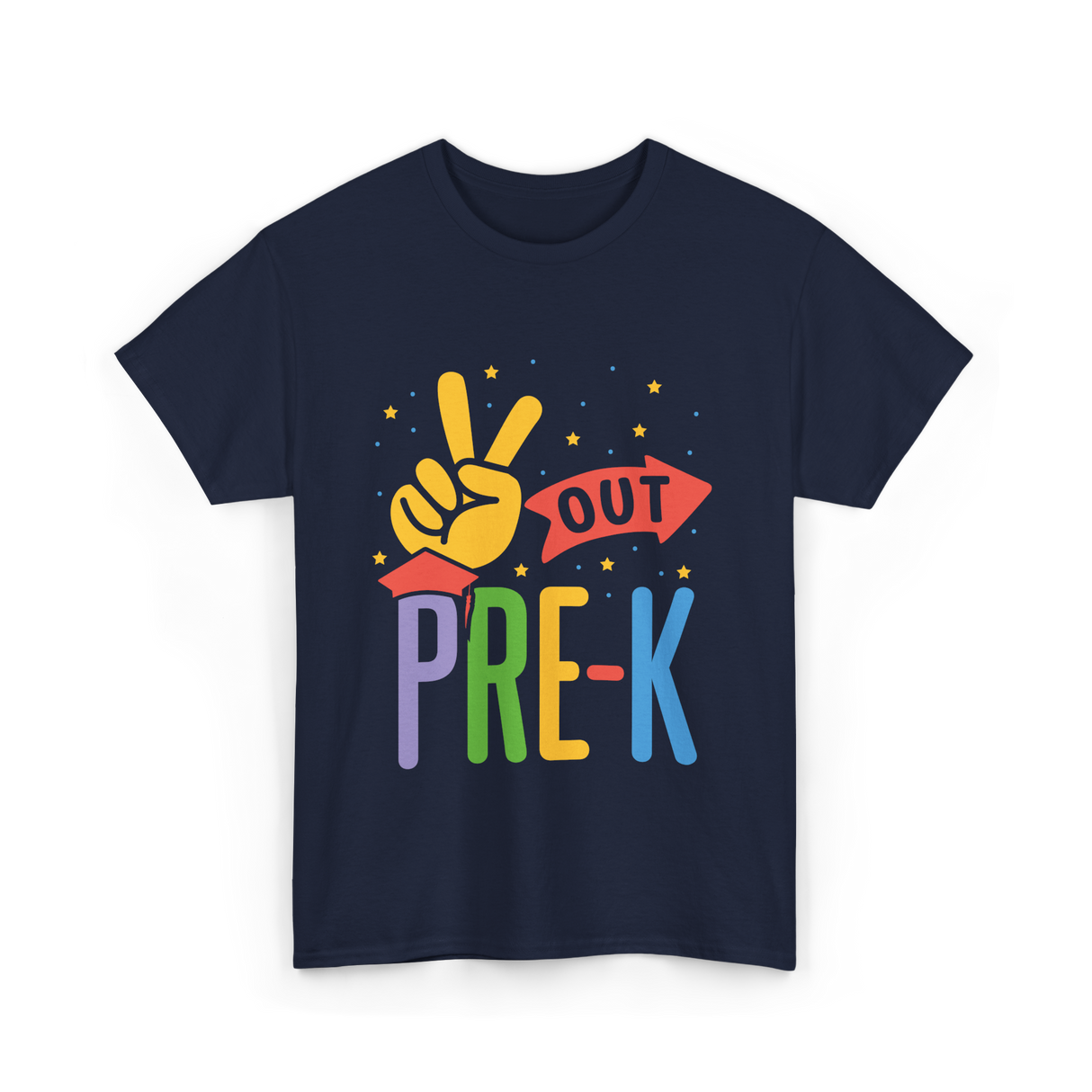 Pre-K Kids T-Shirt - Navy