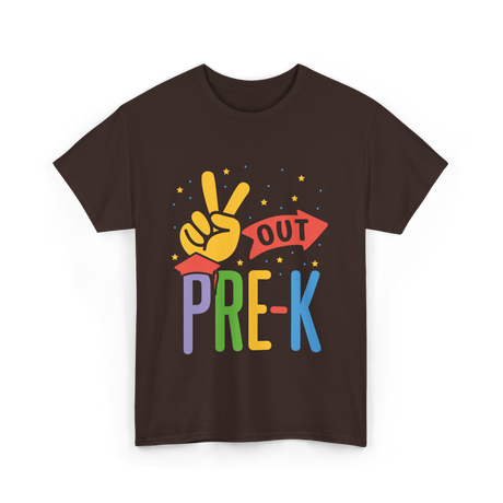 Pre-K Kids T-Shirt - Dark Chocolate