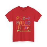 Pre-K Nailed It Pre-Kindergarten Kids T-Shirt - Red