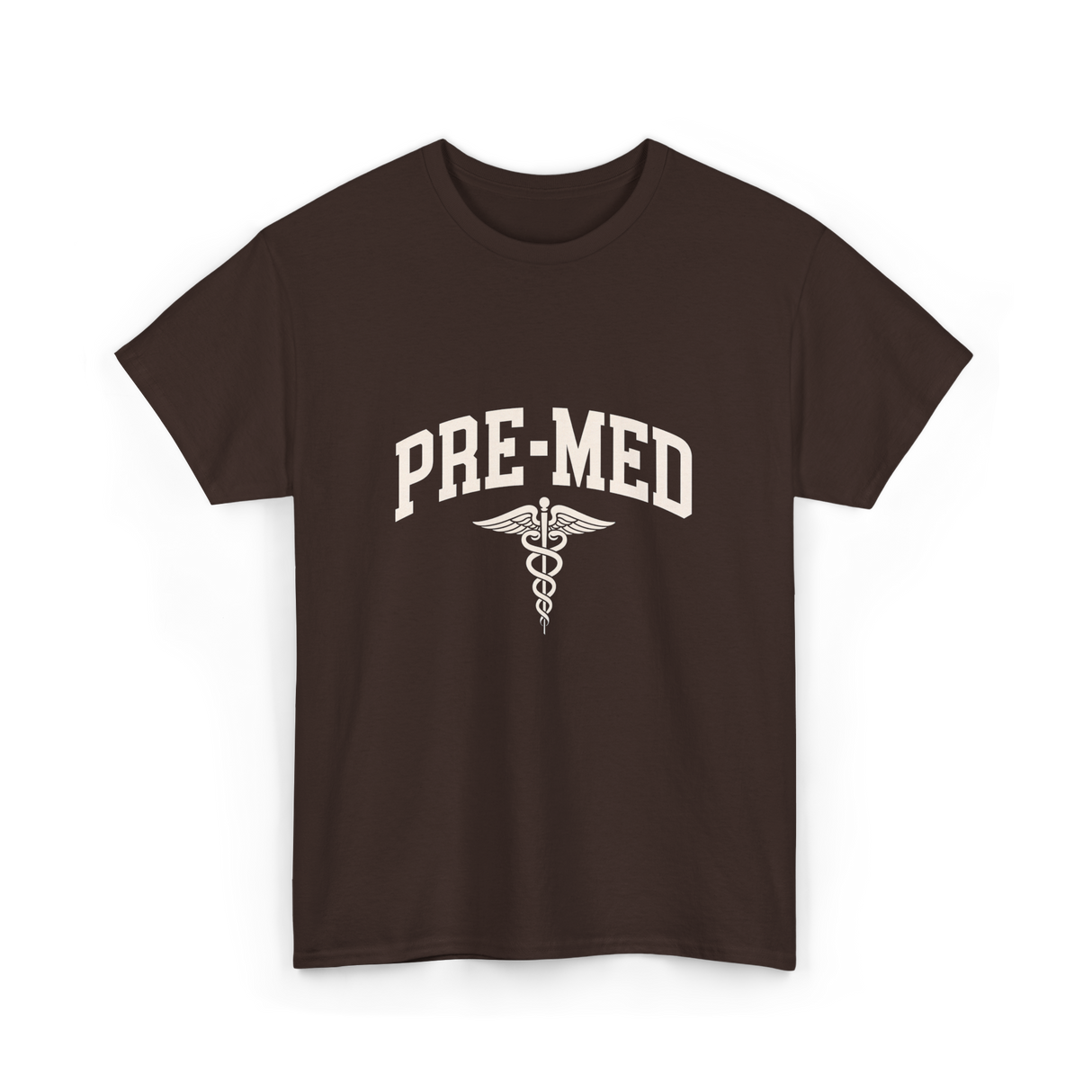 Pre Med Pre Medicine Future Doctor T-Shirt - Dark Chocolate