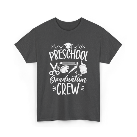 Preschool Graduation Crew Graduation T-Shirt - Dark Heather