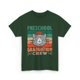 Preschool Graduation Crew Graduation T-Shirt - Forest Green