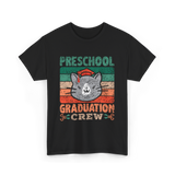 Preschool Graduation Crew Graduation T-Shirt - Black