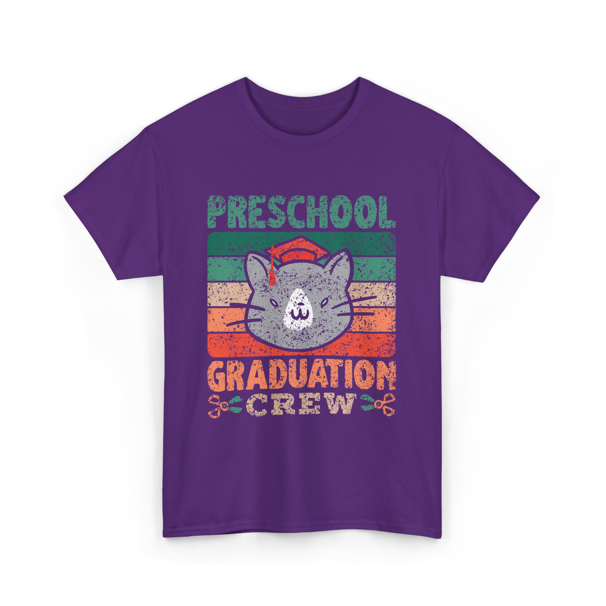 Preschool Graduation Crew Graduation T-Shirt - Purple