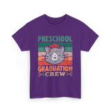 Preschool Graduation Crew Graduation T-Shirt - Purple