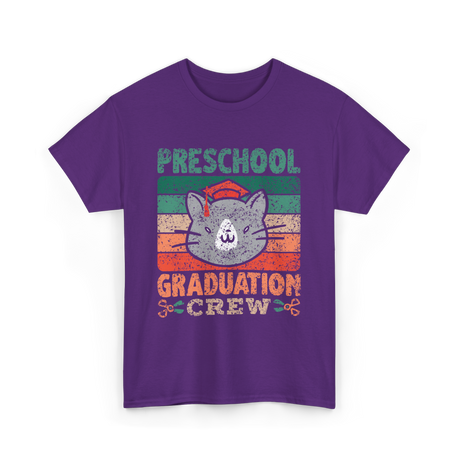 Preschool Graduation Crew Graduation T-Shirt - Purple