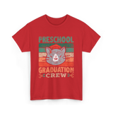 Preschool Graduation Crew Graduation T-Shirt - Red