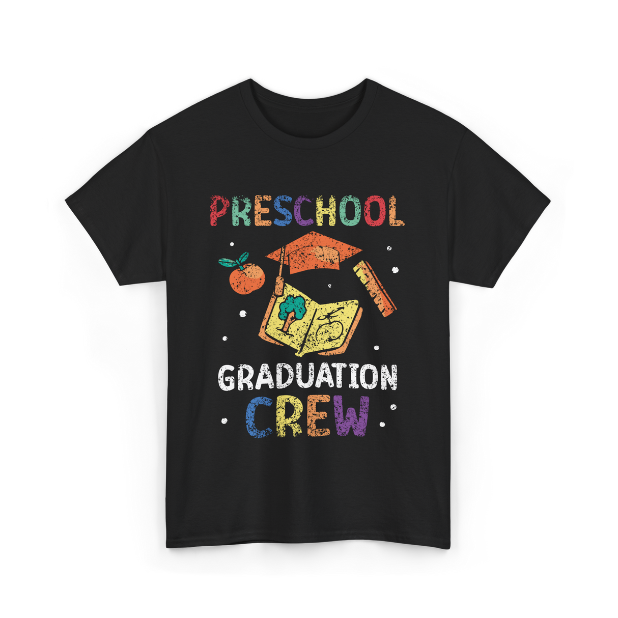 Preschool Graduation Crew Preschool T-Shirt - Black