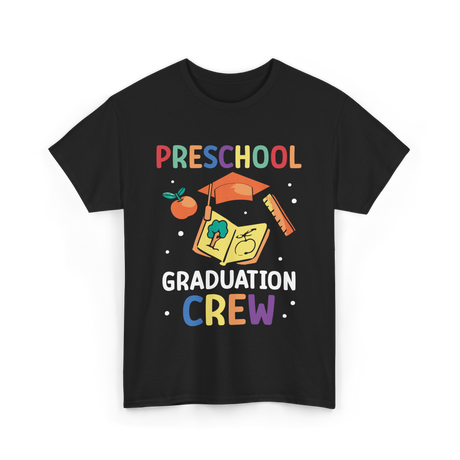 Preschool Graduation Crew Preschool T-Shirt - Black