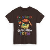 Preschool Graduation Crew Preschool T-Shirt - Dark Chocolate