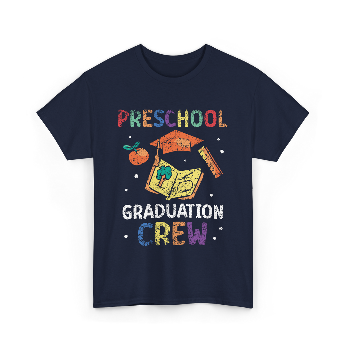 Preschool Graduation Crew Preschool T-Shirt - Navy