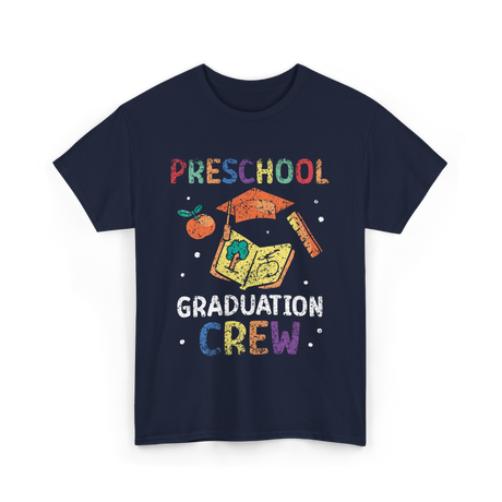 Preschool Graduation Crew Preschool T-Shirt - Navy