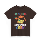 Preschool Graduation Crew Preschool T-Shirt - Dark Chocolate