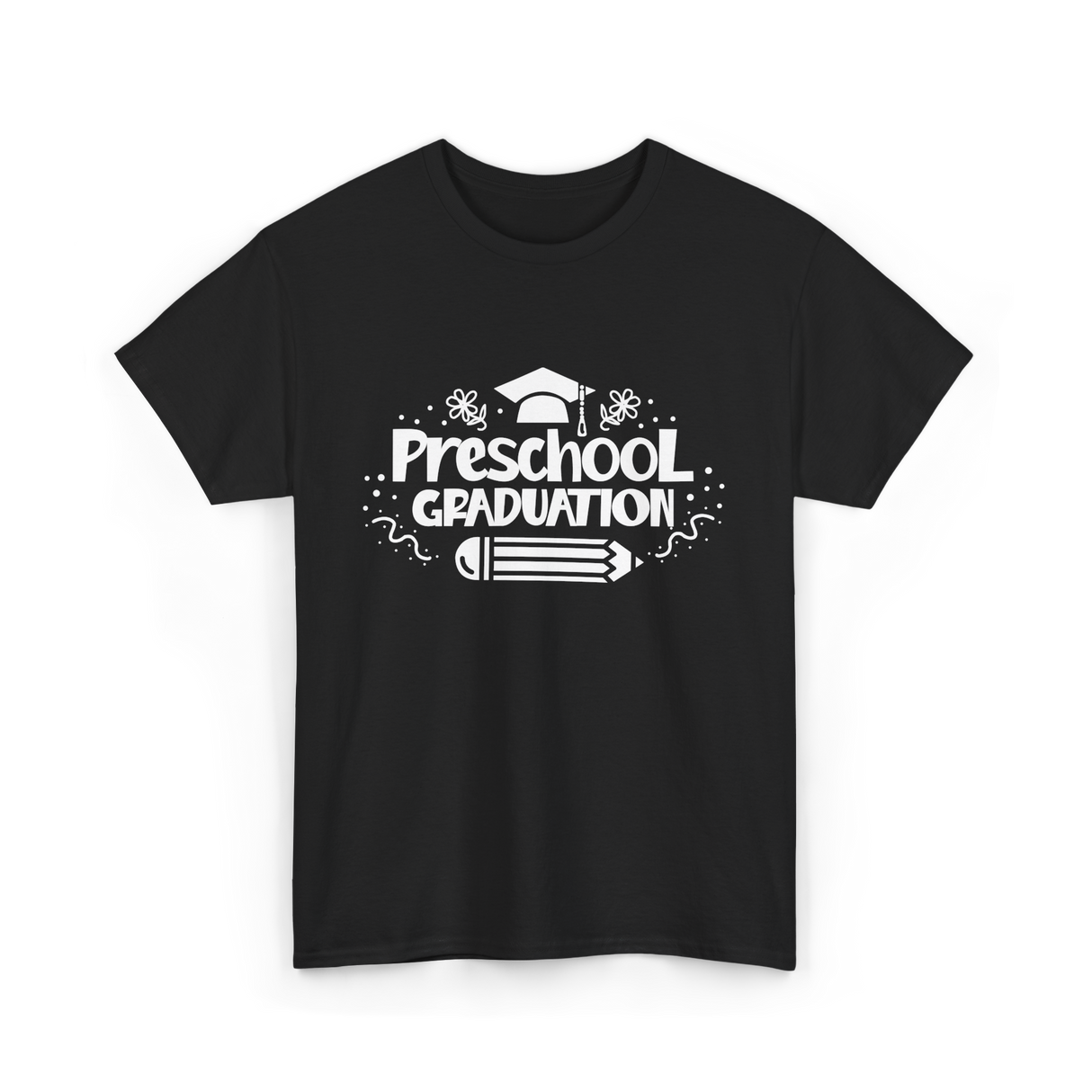 Preschool Graduation Graduate Preschool T-Shirt - Black