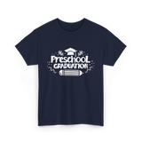 Preschool Graduation Graduate Preschool T-Shirt - Navy