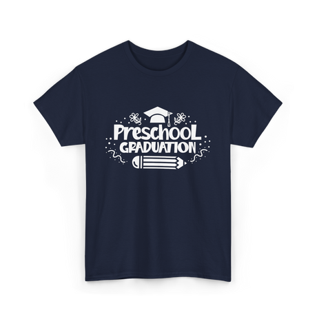 Preschool Graduation Graduate Preschool T-Shirt - Navy