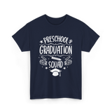 Preschool Graduation Squad Graduation T-Shirt - Navy