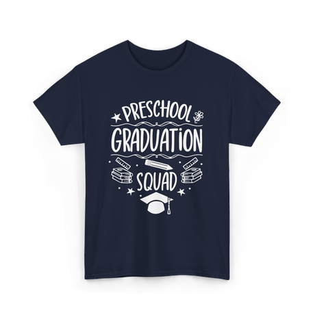 Preschool Graduation Squad Graduation T-Shirt - Navy