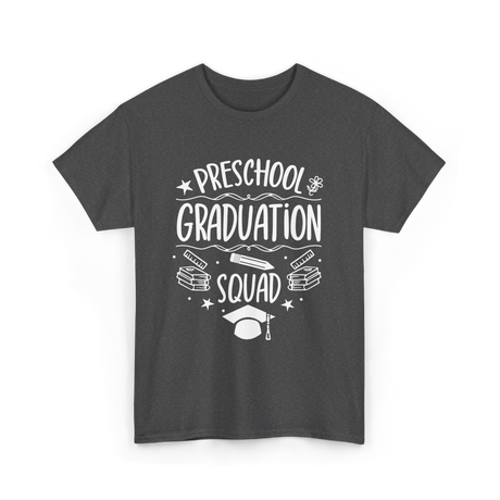 Preschool Graduation Squad Graduation T-Shirt - Dark Heather