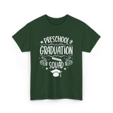 Preschool Graduation Squad Graduation T-Shirt - Forest Green