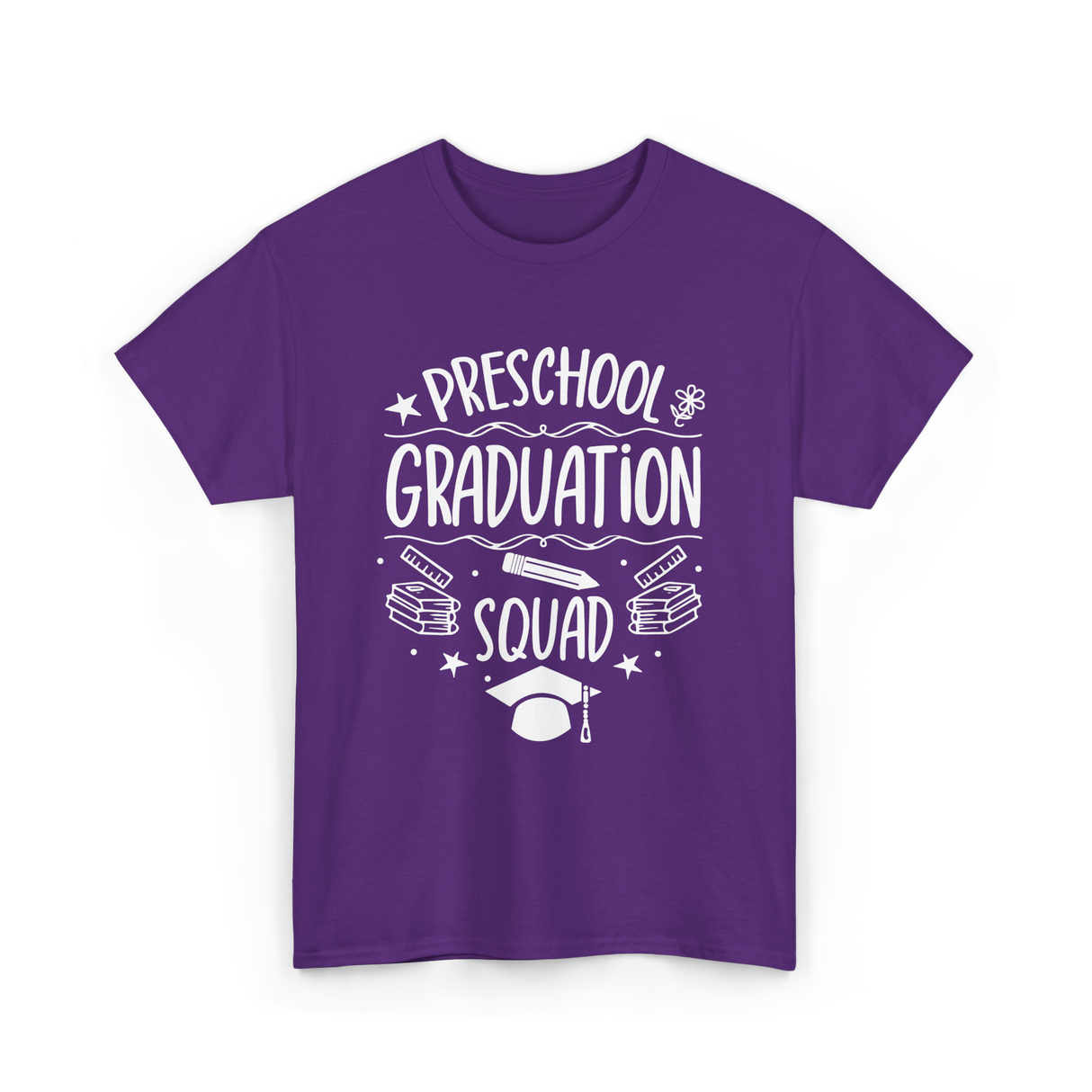 Preschool Graduation Squad Graduation T-Shirt - Purple