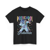 Preschool Graduation Unicorn T-Shirt - Black