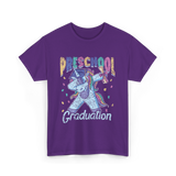 Preschool Graduation Unicorn T-Shirt - Purple