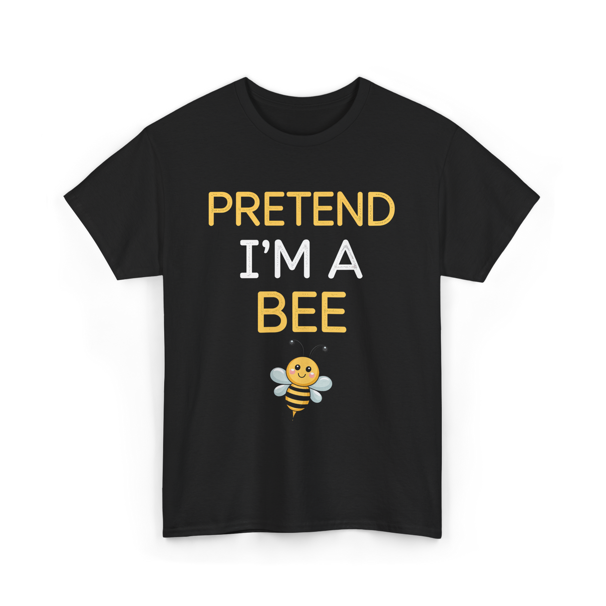 Pretend I'm A Bee Costume T-Shirt - Black