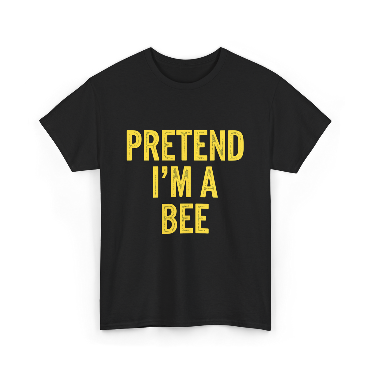 Pretend I'm A Bee Costume T-Shirt - Black