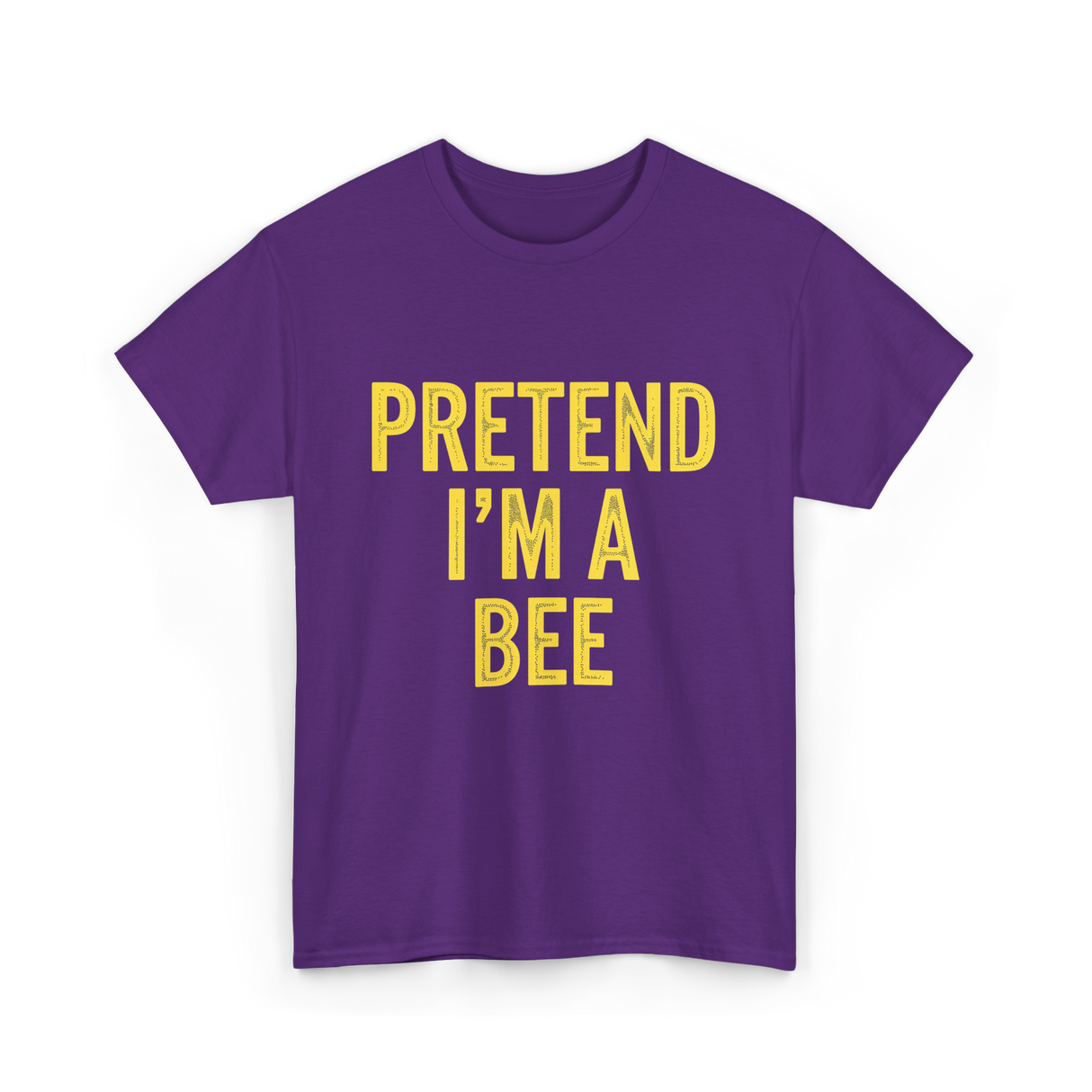 Pretend I'm A Bee Costume T-Shirt - Purple