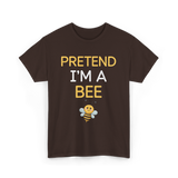 Pretend I'm A Bee Costume T-Shirt - Dark Chocolate