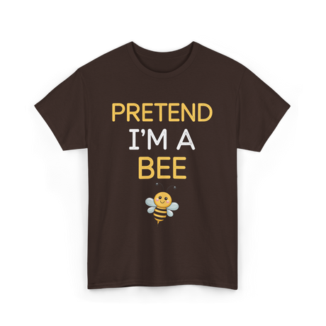 Pretend I'm A Bee Costume T-Shirt - Dark Chocolate