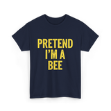 Pretend I'm A Bee Costume T-Shirt - Navy