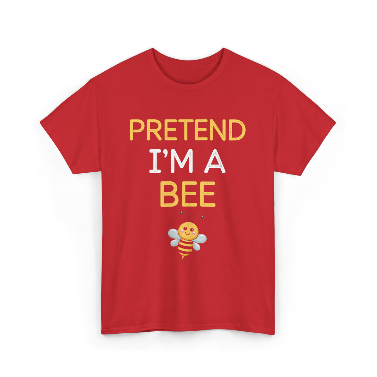 Pretend I'm A Bee Costume T-Shirt - Red