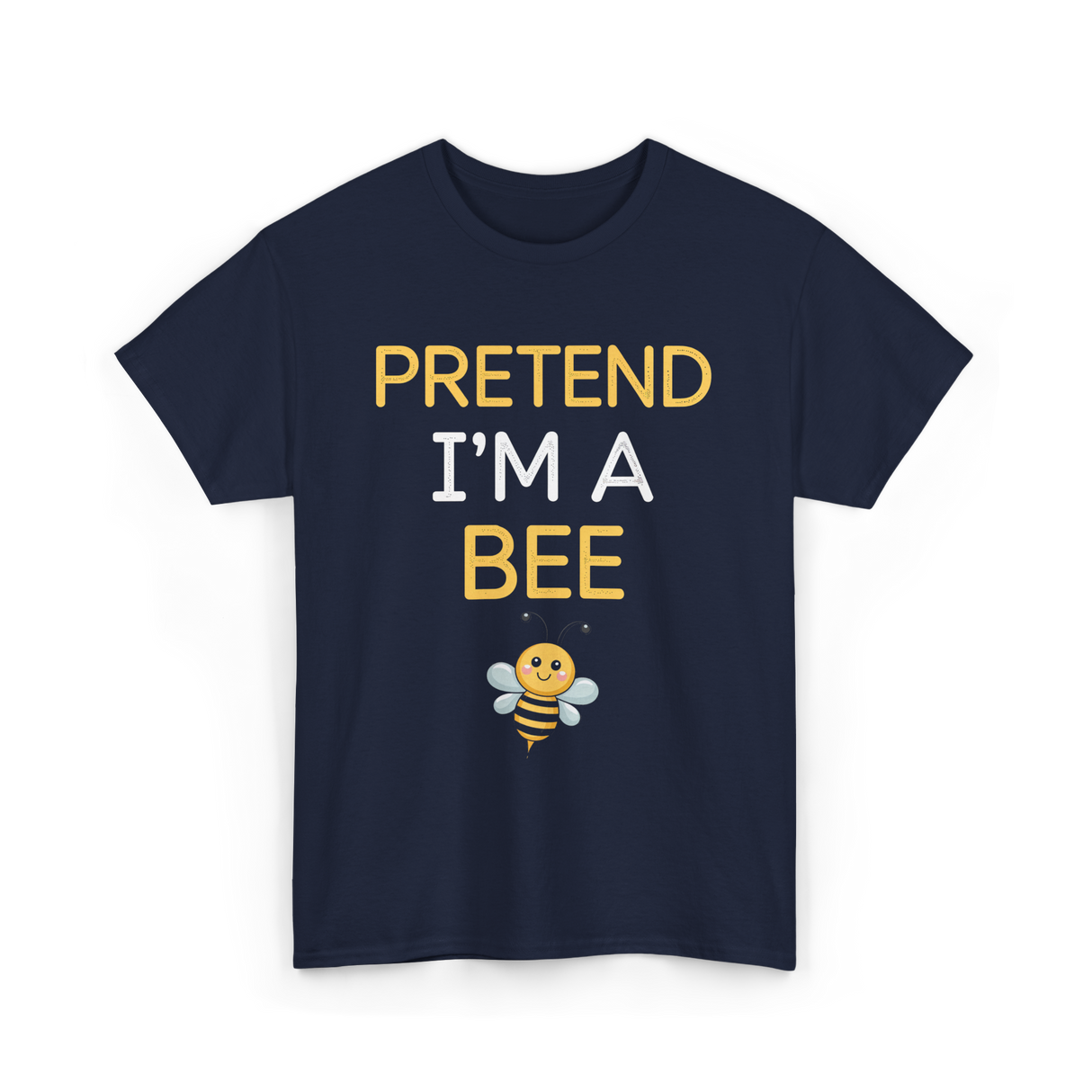 Pretend I'm A Bee Costume T-Shirt - Navy