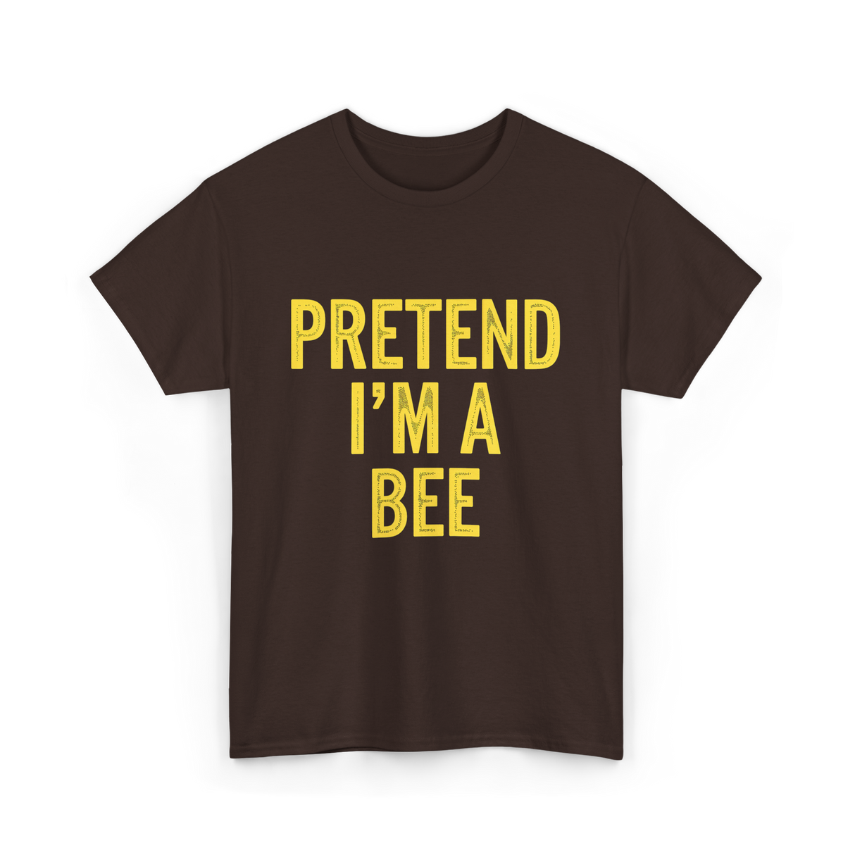 Pretend I'm A Bee Costume T-Shirt - Dark Chocolate