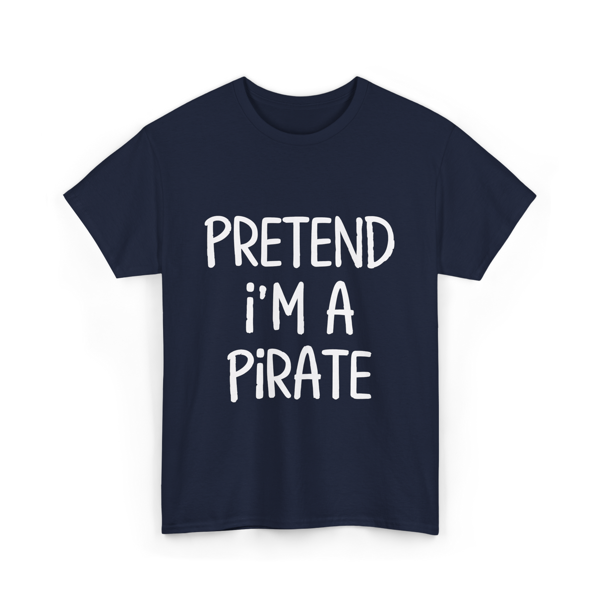 Pretend I'm A Pirate Costume T-Shirt - Navy