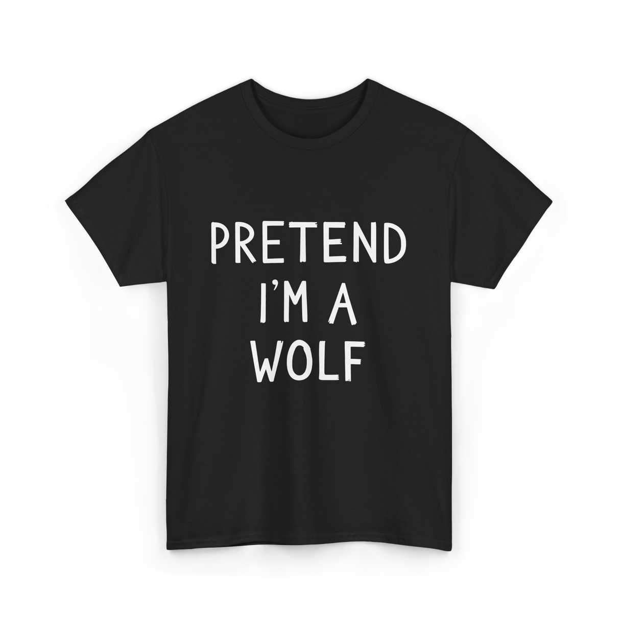 Pretend I'm a Wolf T-Shirt - Black