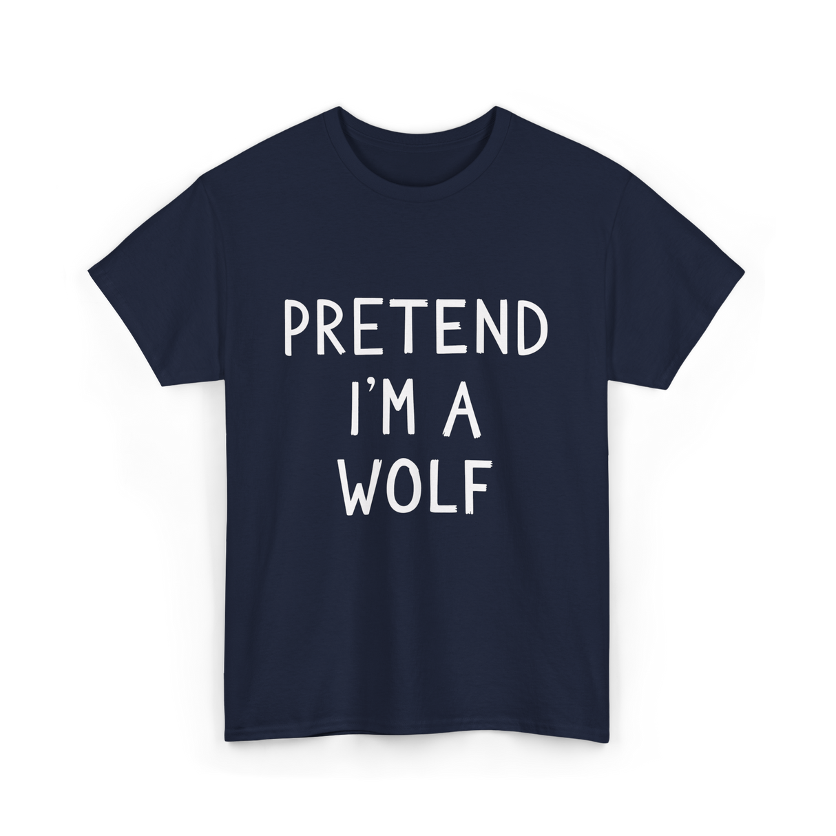 Pretend I'm a Wolf T-Shirt - Navy