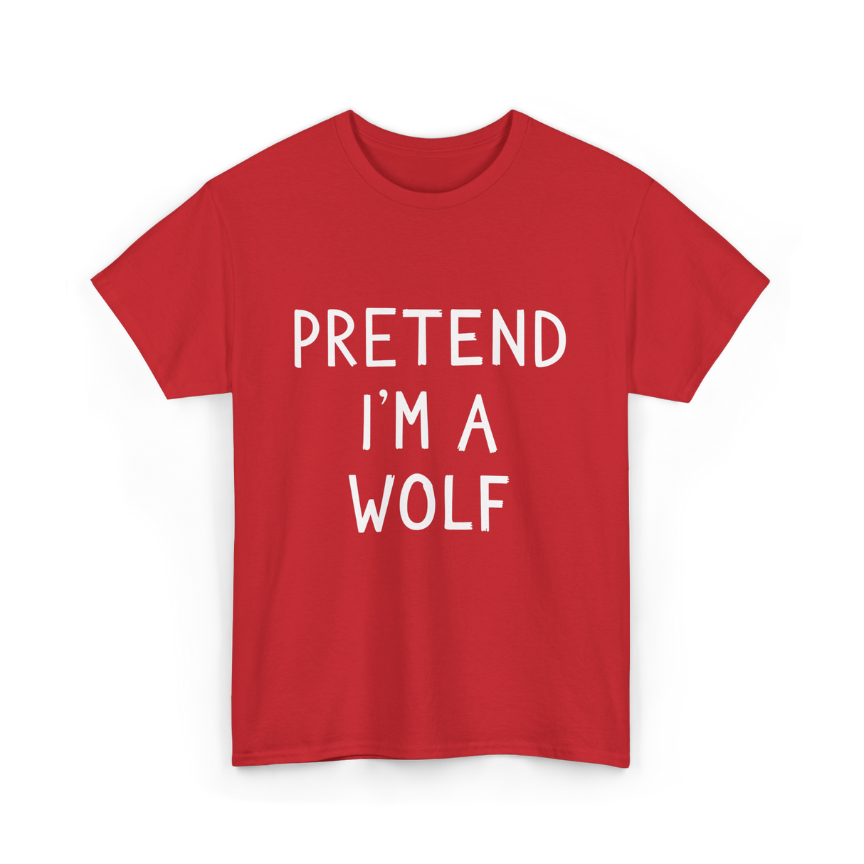 Pretend I'm a Wolf T-Shirt - Red