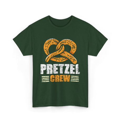 Pretzel Crew Pretzel Lover T-Shirt - Forest Green