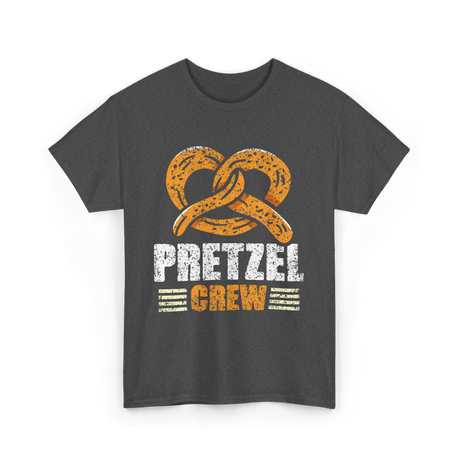 Pretzel Crew Pretzel Lover T-Shirt - Dark Heather