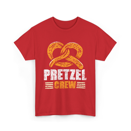 Pretzel Crew Pretzel Lover T-Shirt - Red