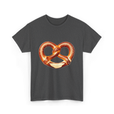 Pretzel Day Pretzel Snack T-Shirt - Dark Heather