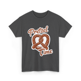 Pretzel Time Pretzel Snack T-Shirt - Dark Heather