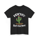 Prickly But Precious Cactus T-Shirt - Black