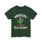 Prickly But Precious Cactus T-Shirt - Forest Green