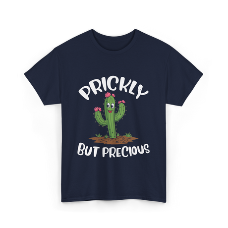 Prickly But Precious Cactus T-Shirt - Navy