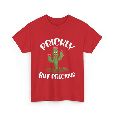 Prickly But Precious Cactus T-Shirt - Red